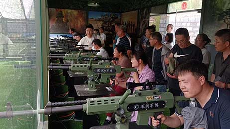 军创园枪林弹雨射击体验馆项目案例